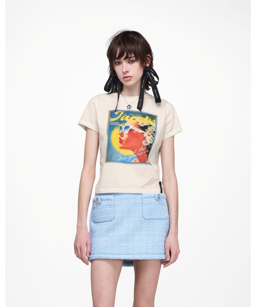 MARC JACOBS（マーク・ジェイコブス） tシャツ 「NEW」SUN POSTER