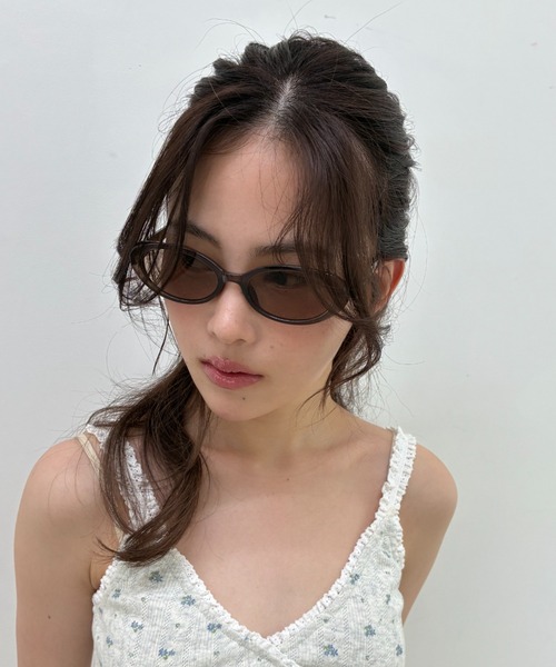FUULLY STUDIO サングラス フォックスフレームサングラス レディース