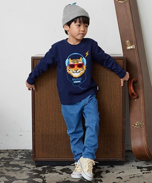 「kladskap」 「KIDS」イージーパンツ 100cm ネイビー キッズ_画像6