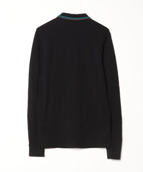 FRED PERRY ブラック 長袖ポロシャツ M FRED PERRY（フレッドペリー