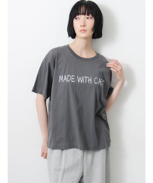 即完売sサイズ Women’s 8T6G tシャツ 新品未使用 Samansa Mos2（サマンサモスモス） tシャツ 半袖 「接触冷感」ロゴ
