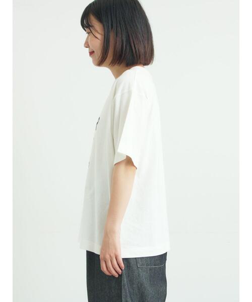Samansa Mos2（サマンサモスモス） tシャツ 半袖 「接触冷感」ロゴ