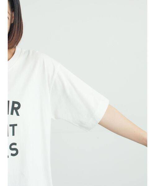 Samansa Mos2（サマンサモスモス） tシャツ 半袖 「接触冷感」ロゴ