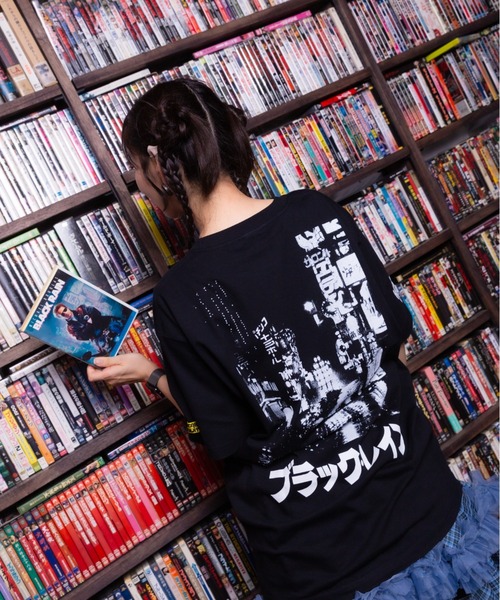 tシャツ ブラック・レイン/佐藤浩史（日本刀ブラック） メンズ