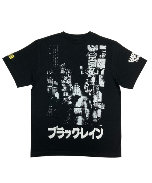 tシャツ ブラック・レイン/佐藤浩史（日本刀ブラック） メンズ