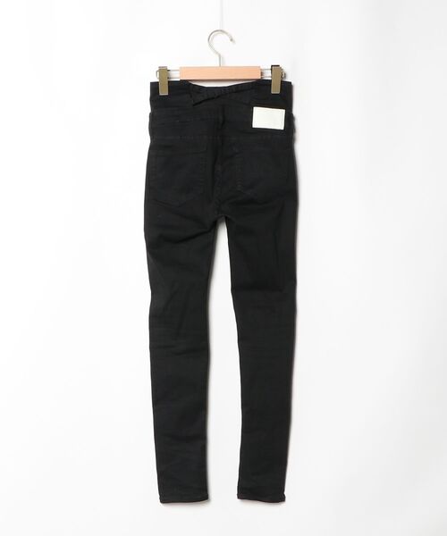 「GYDA」 スキニーデニムパンツ X-SMALL ブラック レディース_画像2