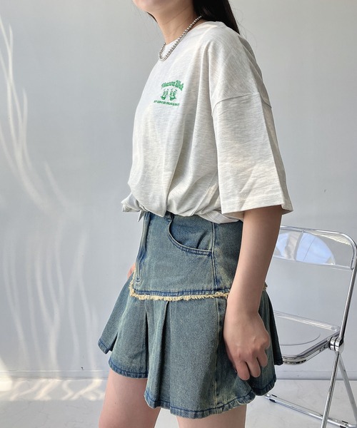 「AS KNOW AS plus」 半袖Tシャツ FREE スミクロ レディース_画像9