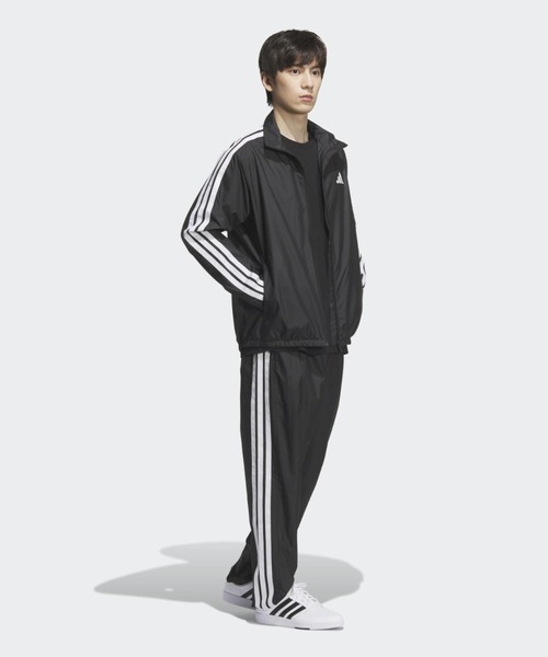 送料無料 新品  マストハブ3ストライプスウィンドジャケット＆パンツ adidas（アディダス） ジャージ マストハブ スリーストライプス 起毛