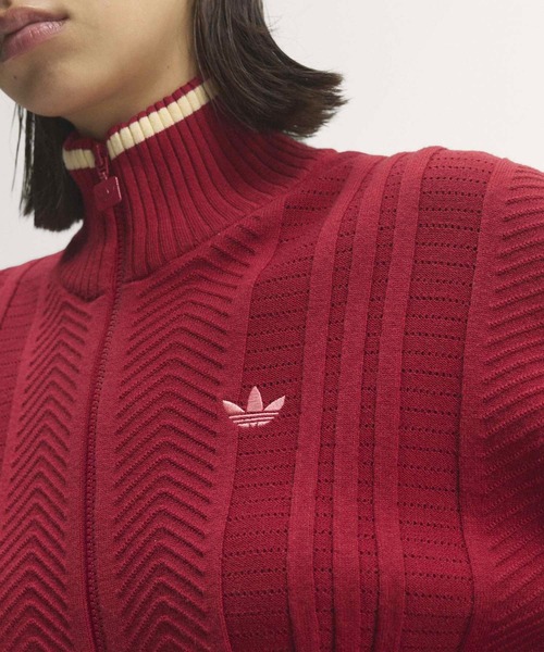 adidas（アディダス） ジャージ ファイヤーバード ケーブルニット