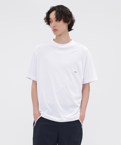 MHL.（エムエイチエル） tシャツ 半袖 MHL. UTILITY WEAR COTTON