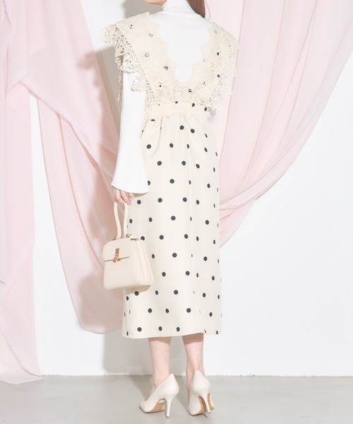 「tocco closet」 サロペットスカート M ブラック レディース_画像5