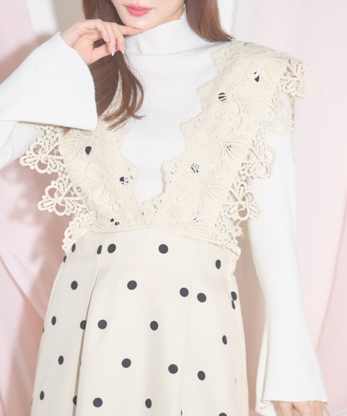 「tocco closet」 サロペットスカート M ブラック レディース_画像9