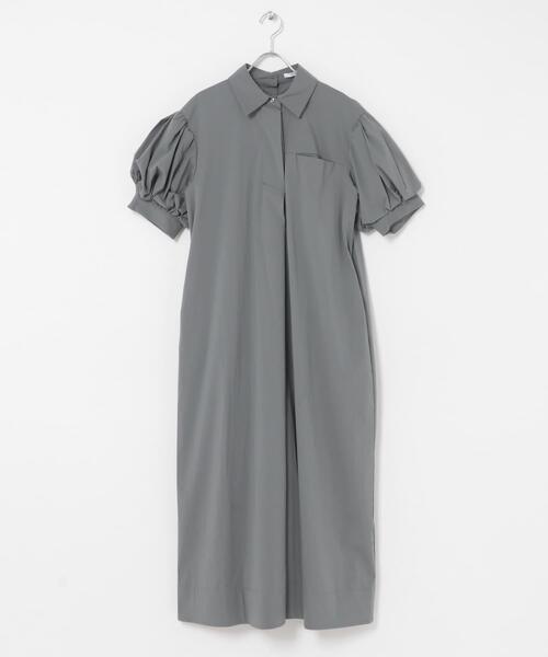 ワンピース 半袖 「別注」ELENDEEK×ROSSO FORM SHIRT ONEPIECE