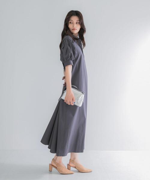 ワンピース 半袖 「別注」ELENDEEK×ROSSO FORM SHIRT ONEPIECE