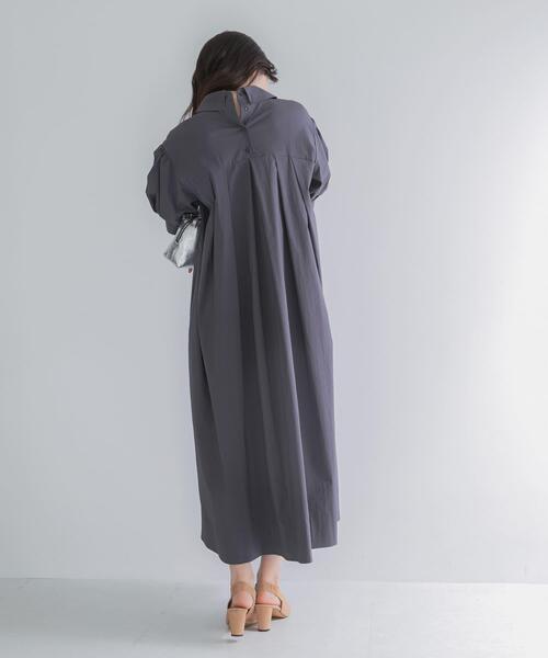ワンピース 半袖 「別注」ELENDEEK×ROSSO FORM SHIRT ONEPIECE