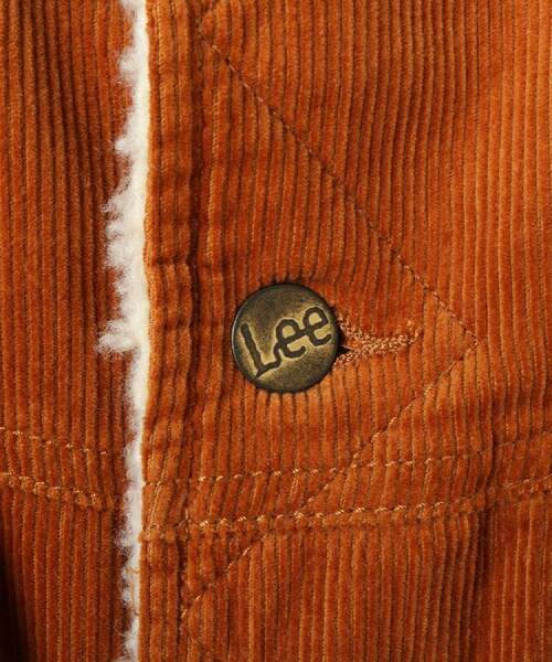 Lee（リー） ブルゾン アウター ボア使い中綿入りコーデュロイ