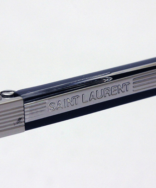 伊達メガネ メガネ 眼鏡 「SAINT LAURENT/サンローラン」ラウンド メガネ SL124 004 メンズ レディースの画像