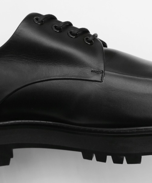 minsobi（ミンソビ） ビジネスシューズ 厚底ダービーシューズ メンズ