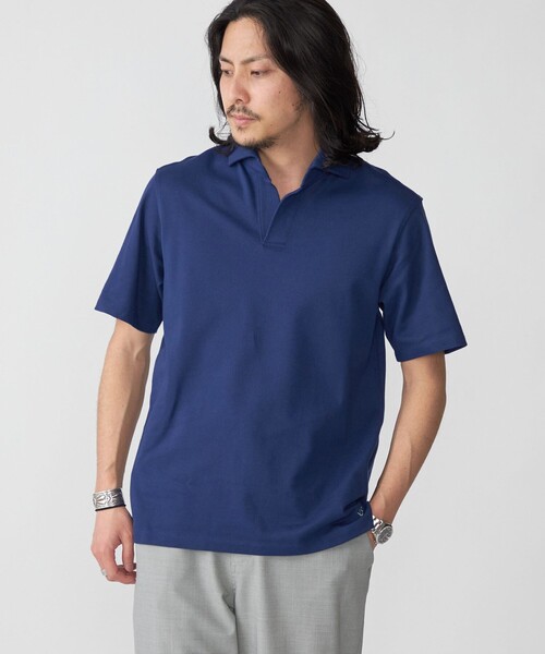 SHIPS（シップス） ポロシャツ 半袖 *SHIPS: COVEROSS(R) ワンポイント
