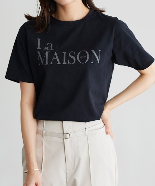 tシャツ 「イージーケア」選べるロゴTシャツ レディース | Pierrot | 07