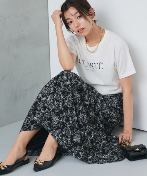 tシャツ 「イージーケア」選べるロゴTシャツ レディース | Pierrot | 22