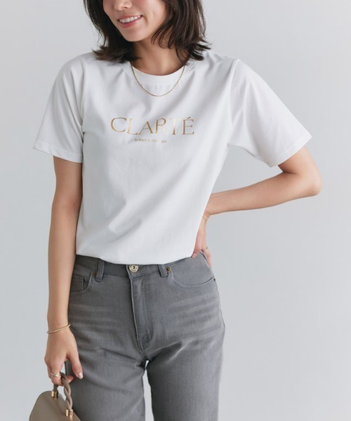 tシャツ 「イージーケア」選べるロゴTシャツ レディース | Pierrot | 25