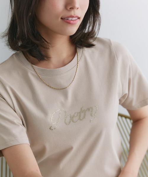 tシャツ 「イージーケア」選べるロゴTシャツ レディース | Pierrot | 34