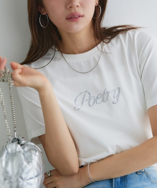 tシャツ 「イージーケア」選べるロゴTシャツ レディース | Pierrot | 17