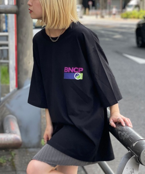 tシャツ 「ZOZO限定」「BNCP」陰陽ロゴプリントTシャツ レディース メンズ CIAOPANIC tシャツ 「ZOZO限定」「BNCP」陰陽ロゴプリントT
