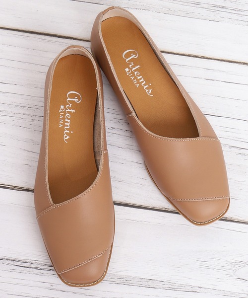 artemis by DIANA（アルテミス by ダイアナ） ローファー 本革フラット