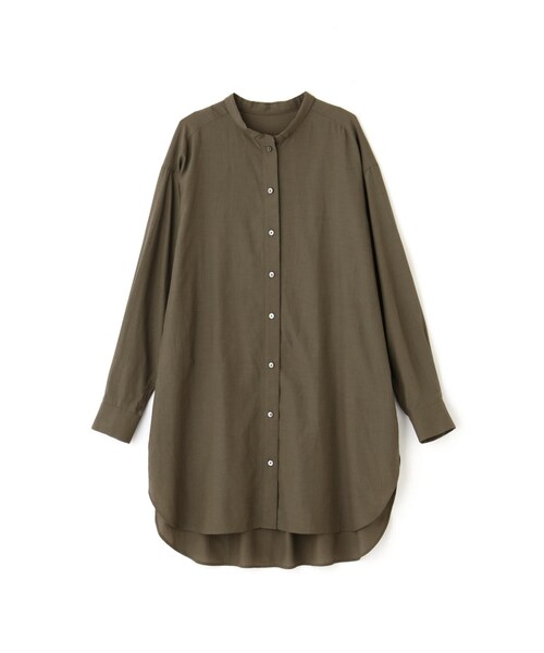「human woman」 長袖ブラウス MEDIUM ネイビー レディース human woman 「human woman」 長袖ブラウス MEDIUM ネイビー