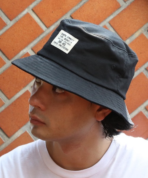 8 帽子 ハット ワッペンバケットハット メンズ レディース : ZOZOTOWN
