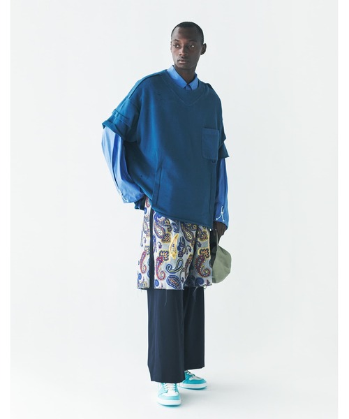 cvtvlist 新品ジャガードパンツ　サイズ1 ペイズリー MAISON SPECIAL（メゾンスペシャル）の「《UNISEX》Paisley