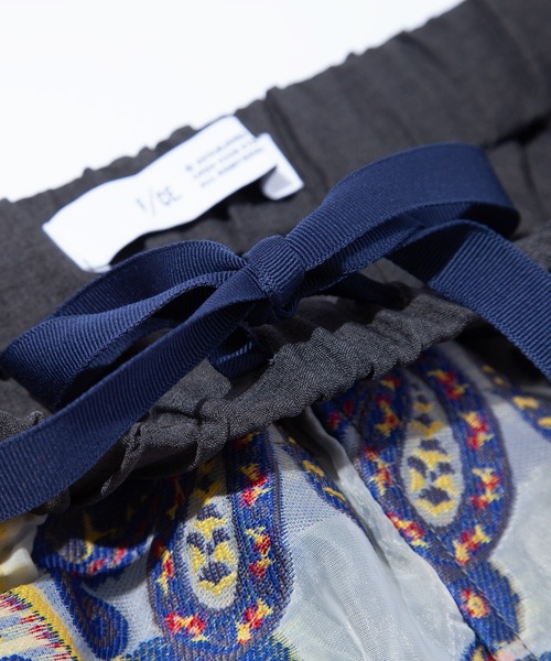 F/CE. パンツ PAISLEY JACQUARD LAYERED TROUSERS / エフシー