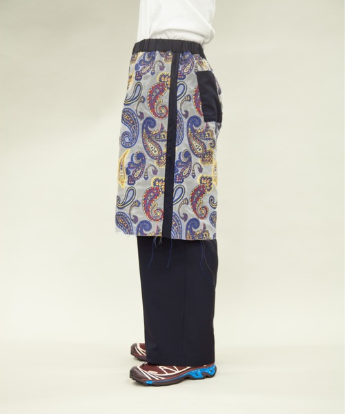 cvtvlist 新品ジャガードパンツ　サイズ1 ペイズリー MAISON SPECIAL（メゾンスペシャル）の「《UNISEX》Paisley