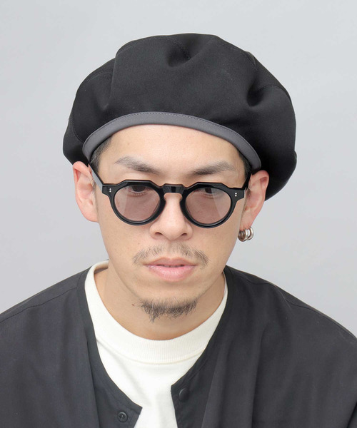 Mr.COVER 帽子 ベレー帽 アーバンツイル ドローコード付き