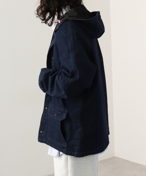 スマホショルダー デニムジャケット gジャン STANMORE MountainParkaマウンテンパーカー メンズの画像