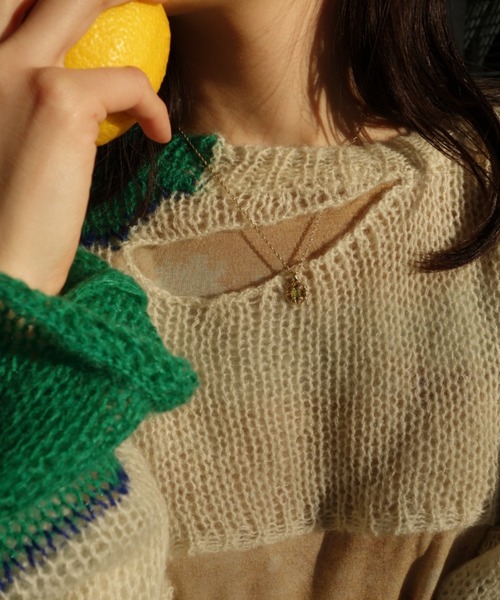 PAMM（パム） ニット セーター 海辺の一日のショートニット レディース