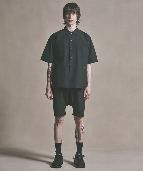 【MSML】サルエルパンツ ドローストリング付き MSML】サルエルパンツ ドローストリング付き