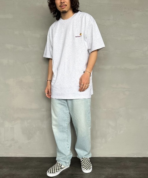 tシャツ Tシャツ レディース 「carhartt WIP/カーハートダブリューアイピー」 AMERICAN SCRIPT ワンポイント刺繍ロゴ ショ｜zozo｜13