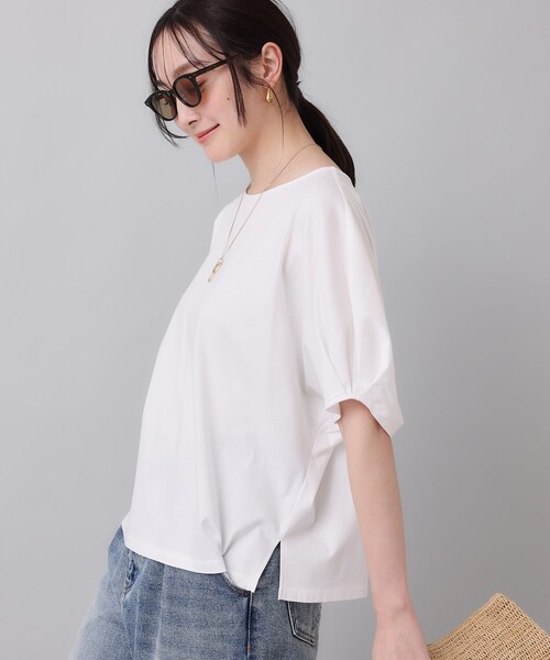 UNTITLED tシャツ 「コットン／8色展開／腕ゆったりデザイン