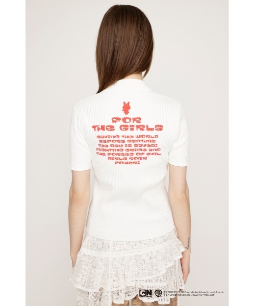 tシャツ THE POWERPUFF GIRLS ZIPUP TOPS ザ パワー パフ ガールズ ジップアップ トップス パワパフ レディース SLY tシャツ THE POWERPUFF GIRLS ZIPUP TOPS ザ パワー パフ