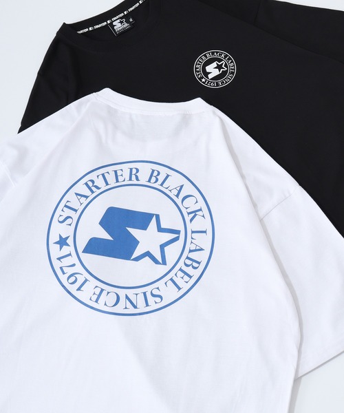 STARTER BLACK LABEL tシャツ サークルバックプリントロゴ