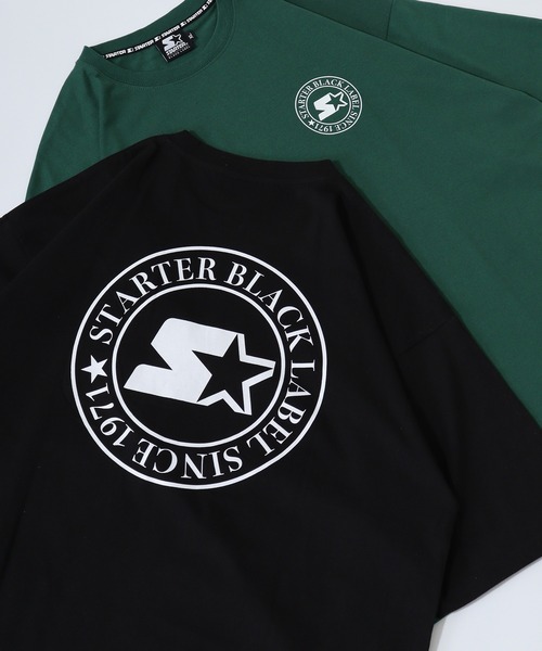 STARTER BLACK LABEL tシャツ サークルバックプリントロゴ