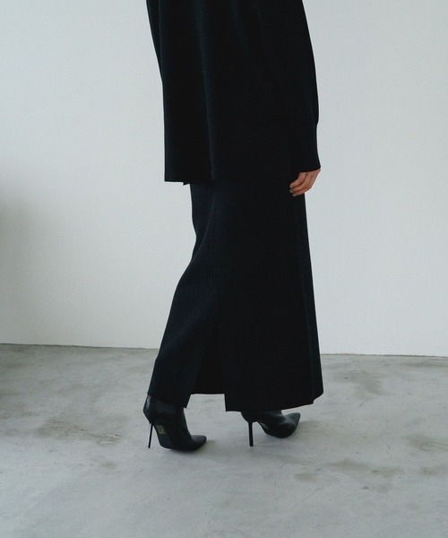 STERNBERG スカート スーパーエクストラファインメリノWフェイススカート STERNBERG スカート スーパーエクストラファインメリノWフェイス