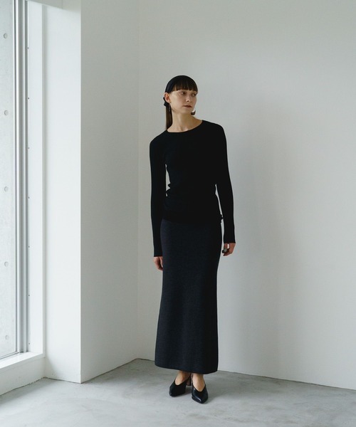 STERNBERG スカート スーパーエクストラファインメリノWフェイススカート STERNBERG スカート スーパーエクストラファインメリノWフェイス