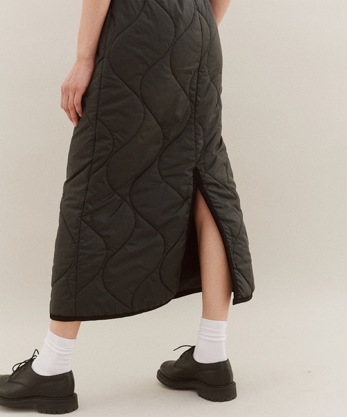 LAVENHAM スカート Quilted Skirt Womens / キルテッド