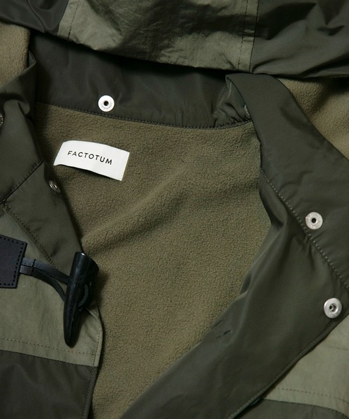 FACTOTUM ダッフルコート FACTOTUM ダッフルコート コート 「FACTOTUM」 Nylon Duffel