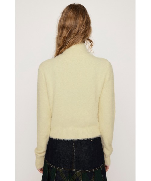 SLY ジップアップジャガードロゴトップス SLY ニット セーター ZIP UP JQ LOGO TOPS ジップ アップ