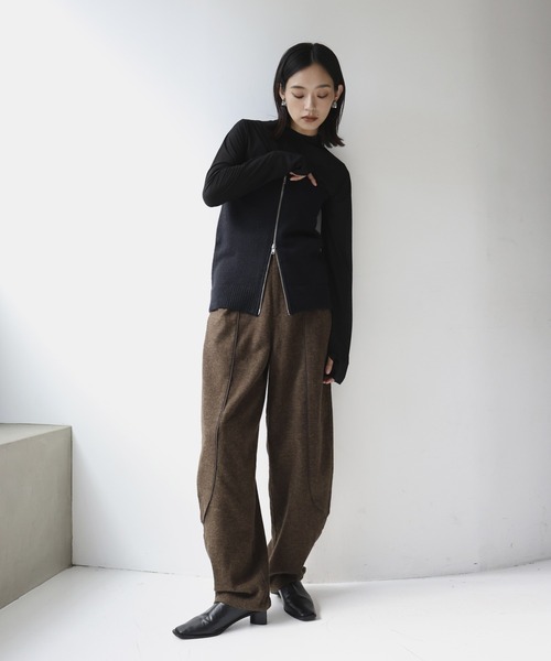 hellam ニット セーター 3wayニットセットアップ レディース